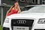 Audi Q5 a krásná Miss Jana Doležalová