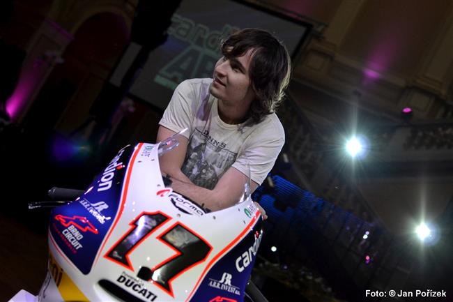 Slavnostní křest nové Ducati pro Karla Abrahama objektivem Jana Pořízka