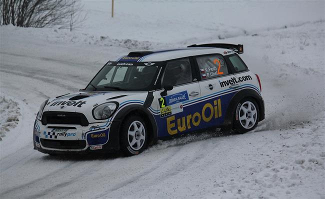 Jan Kopeck s Pavlem Dreslerem na Jnner rallye vyhrli