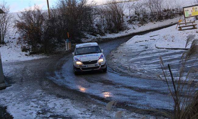 Jan Kopeck s Pavlem Dreslerem na Jnner rallye vyhrli