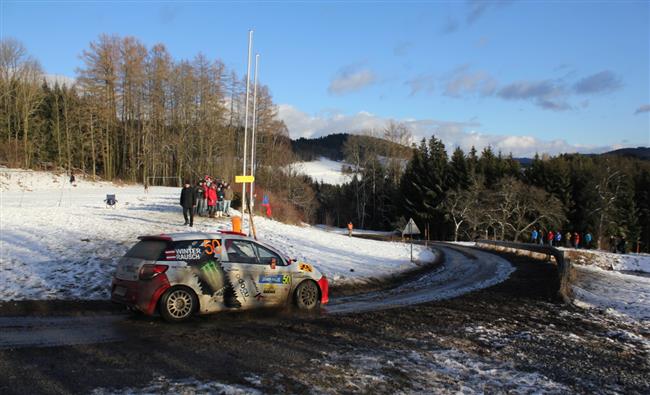 Jan Kopeck s Pavlem Dreslerem na Jnner rallye vyhrli