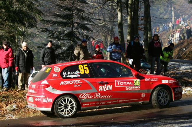 Martin Rada s Jardou Jugasem zlatí ve třídě 8 na soutěži MS - Monte 2012