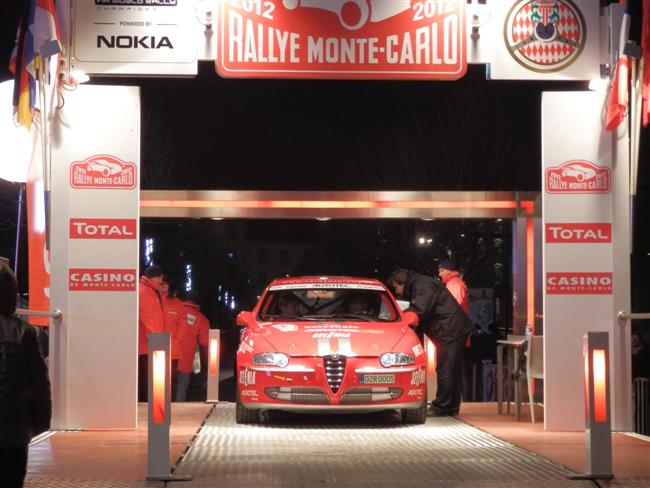 Martin Rada s Jardou Jugasem zlatí ve třídě 8 na soutěži MS - Monte 2012