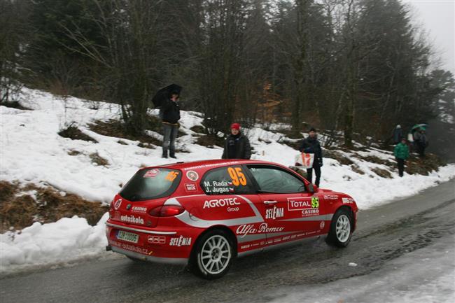 Martin Rada s Jardou Jugasem zlatí ve třídě 8 na soutěži MS - Monte 2012