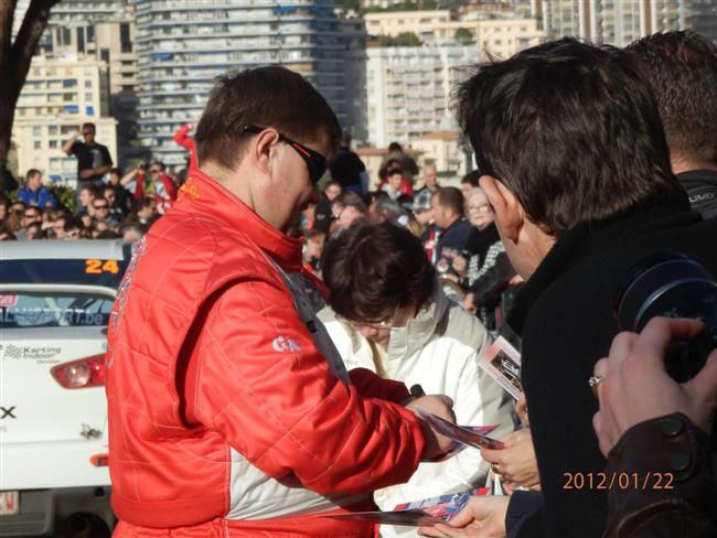 Martin Rada s Jardou Jugasem zlatí ve třídě 8 na soutěži MS - Monte 2012
