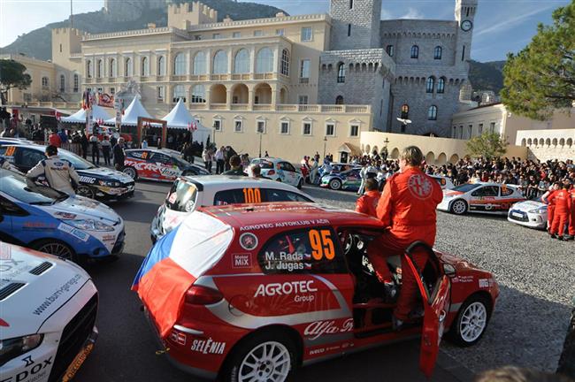 Martin Rada s Jardou Jugasem zlatí ve třídě 8 na soutěži MS - Monte 2012