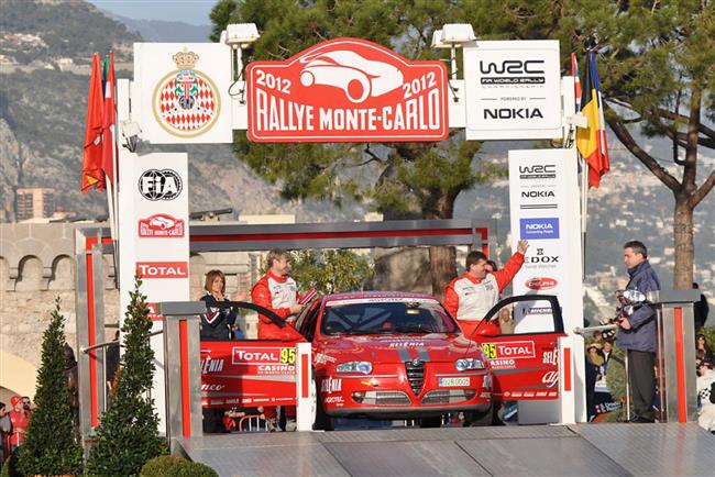Martin Rada s Jardou Jugasem zlatí ve třídě 8 na soutěži MS - Monte 2012