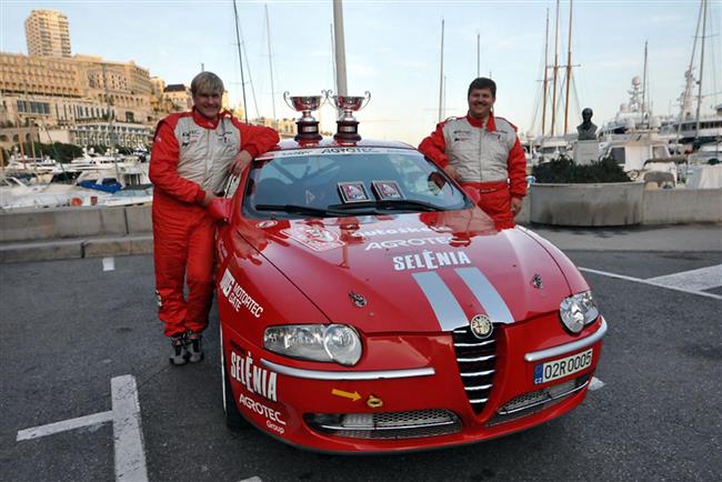 Martin Rada s Jardou Jugasem zlatí ve třídě 8 na soutěži MS - Monte 2012