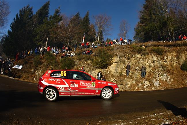 Dobr volba pneumatik posunula Martina Radu na Rallye Monte Carlo do ela tdy 8.