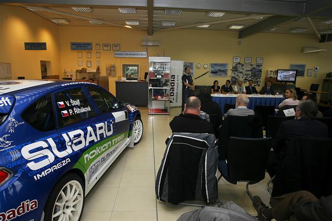 Vojtěch Štajf připraven na finskou Arctic rallye 2012, údajně nejextrémnější zimní soutěž planety