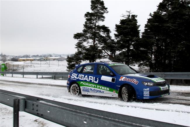 Vojtch tajf ped finskou Arctic rallye 2012