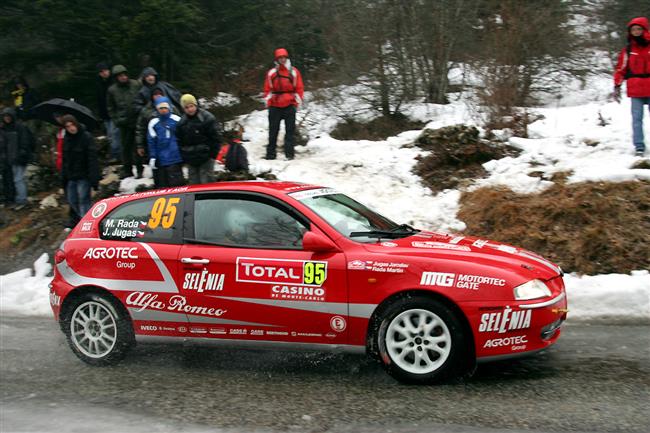 Třetí start na Rallye Monte Carlo znamená pro Martina Radu výborné zlato ve třídě 8 !!