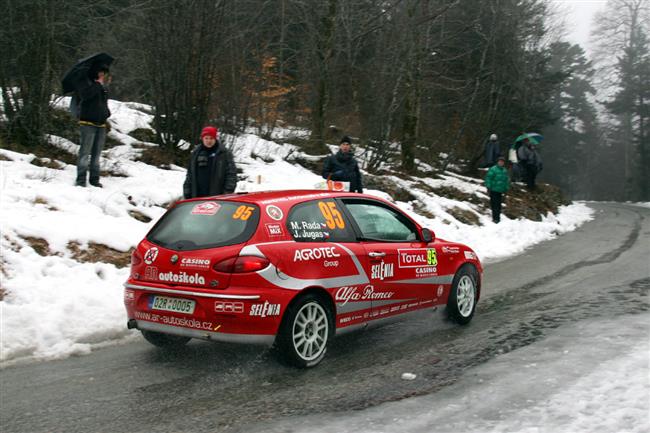Třetí start na Rallye Monte Carlo znamená pro Martina Radu výborné zlato ve třídě 8 !!