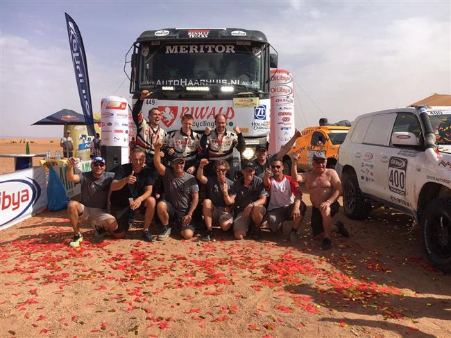 Kamion z MKR celkově vyhrává Rally OiLibya