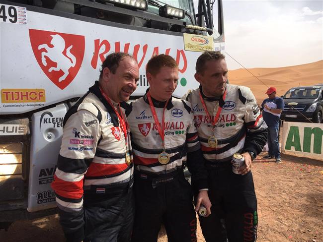 Kamion z MKR celkově vyhrává Rally OiLibya