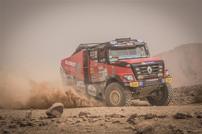 Severočeské kamiony ovládly rallye Maroko Desert Challenge
