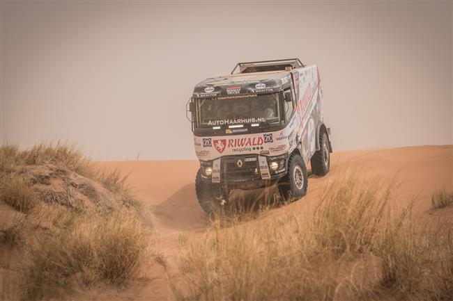 Severoesk kamiony ovldly rallye Maroko Desert Challenge