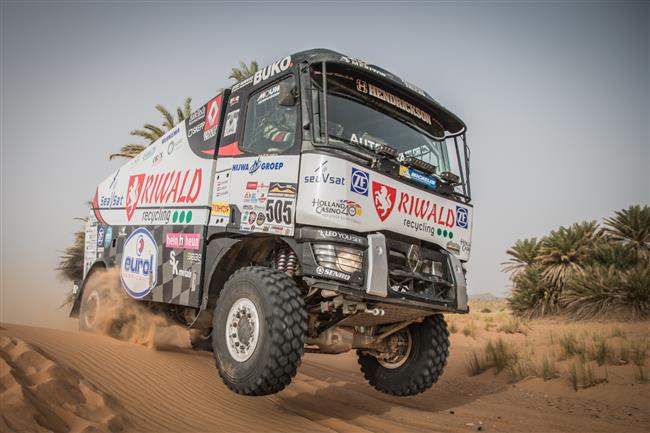 Severoesk kamiony ovldly rallye Maroko Desert Challenge