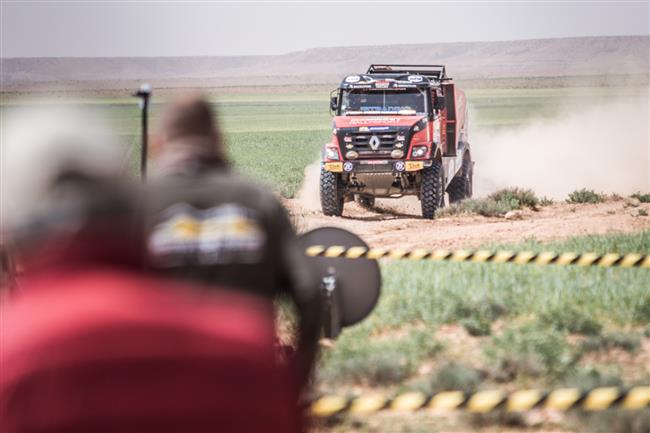 Severoesk kamiony ovldly rallye Maroko Desert Challenge