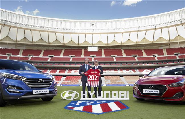 Hyundai uzavel dlouhodob partnerstv s Atltico de Madrid