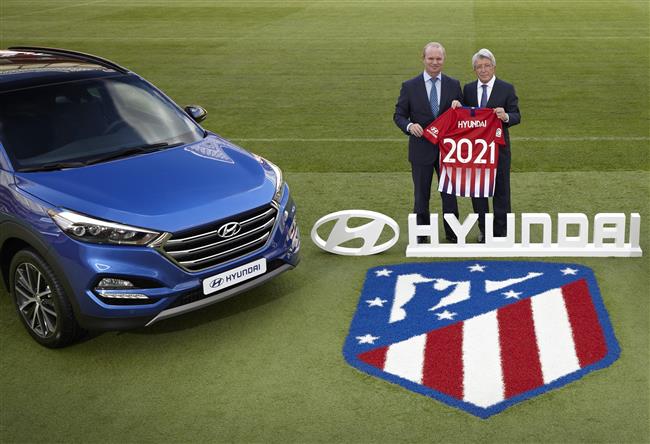 Hyundai uzavel dlouhodob partnerstv s Atltico de Madrid