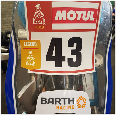 Autokrosový šampion Boris Vaculík v barvách týmu BARTH Racing vyhlíží premiérovou účast na slavné Rallye Dakar 2018