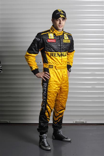Jan Charouz - první testy u Renault F1, foto týmu