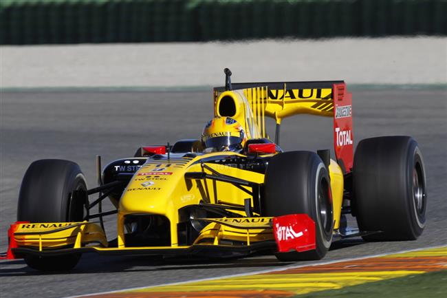 Jan Charouz - první testy u Renault F1, foto týmu