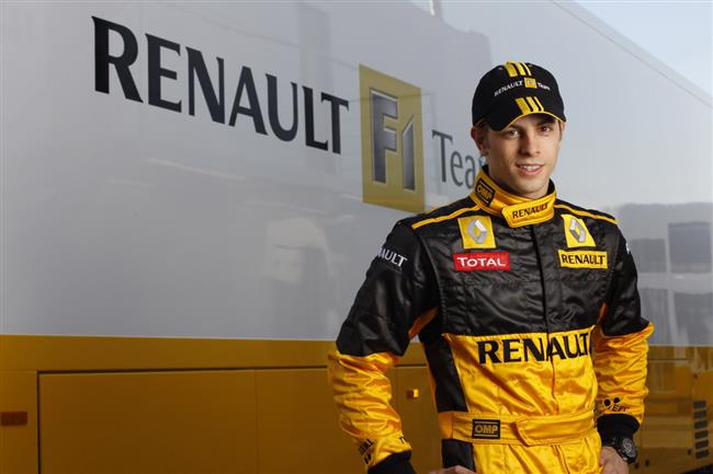 Jan Charouz - první testy u Renault F1, foto týmu