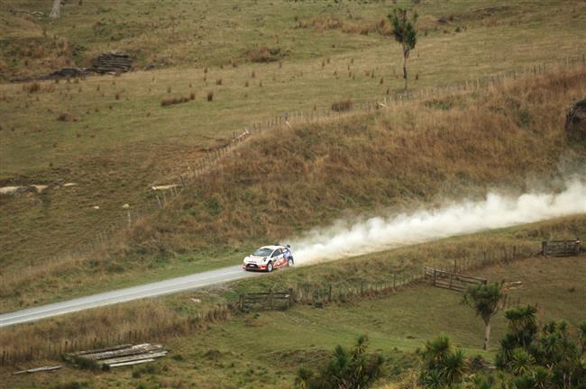 Pro adujcho juniorskho mistra svta Martina Prokopa zaala Francouzsk rallye smoln