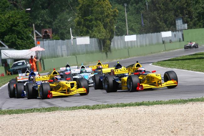 Patrik Tambay a český tým na Imole 2010, foto týmu