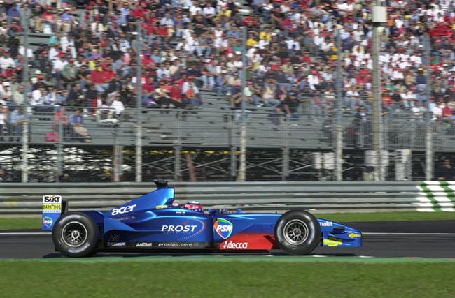 Tom Enge prv ped deseti lety usedl do F1- Monza 2001