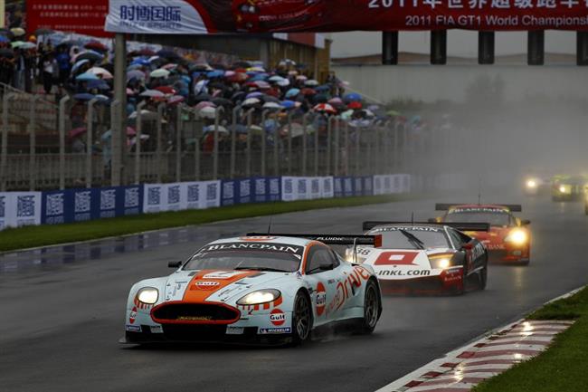 Tomáš Enge na FIA GT1 v Číně vybojoval medaili