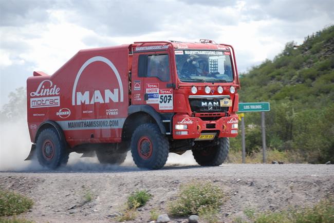 Ohlednut za Dakarem 2009 : Bivak Loprais Tatra Teamu na Dakaru 2009