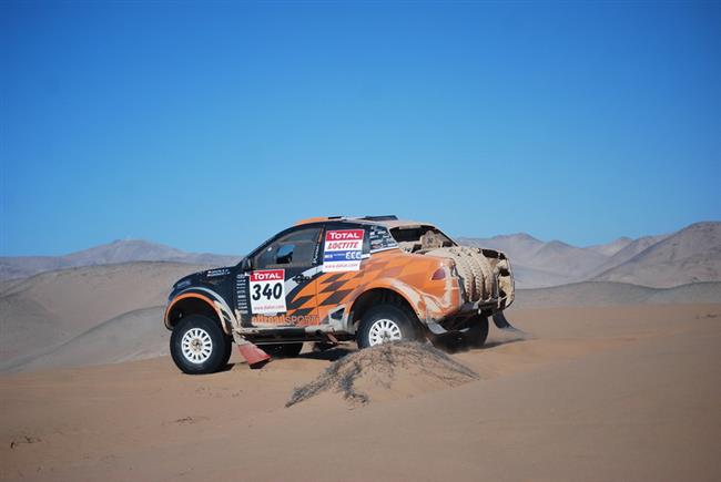 Dakar 2009 objektivem Jirky Vintra podruh