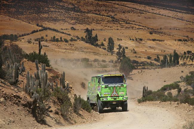 Vzpomínky na Dakar 2009 objektivem fotografů týmu  Marka Spáčila