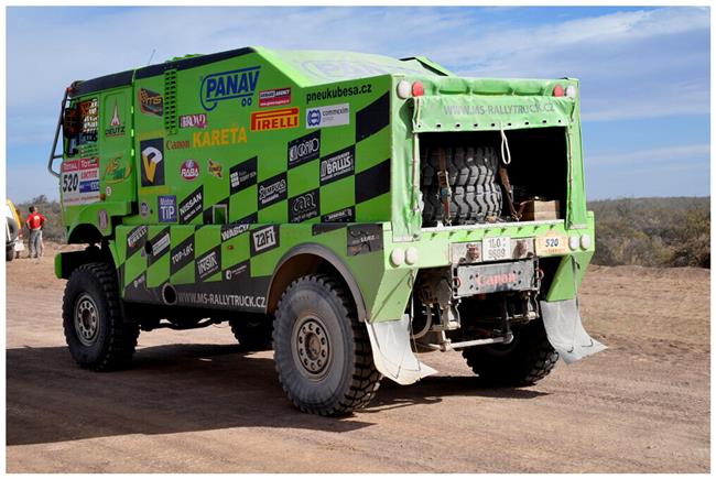 Vzpomínky na Dakar 2009 objektivem fotografů týmu  Marka Spáčila