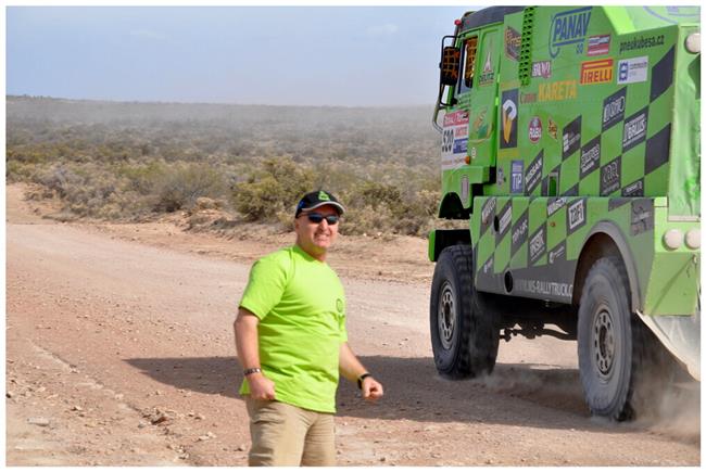 Vzpomínky na Dakar 2009 objektivem fotografů týmu  Marka Spáčila