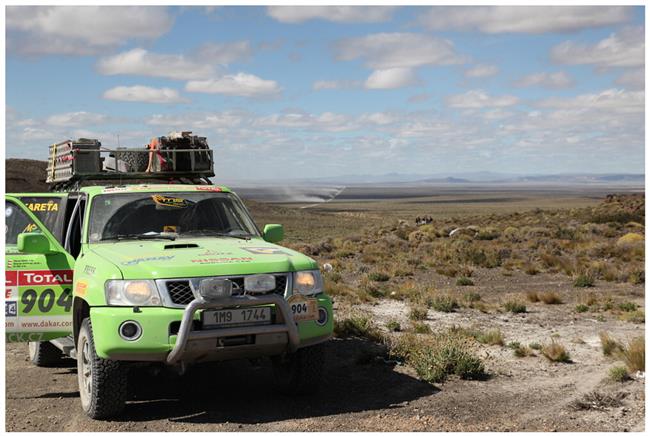 Vzpomínky na Dakar 2009 objektivem fotografů týmu  Marka Spáčila