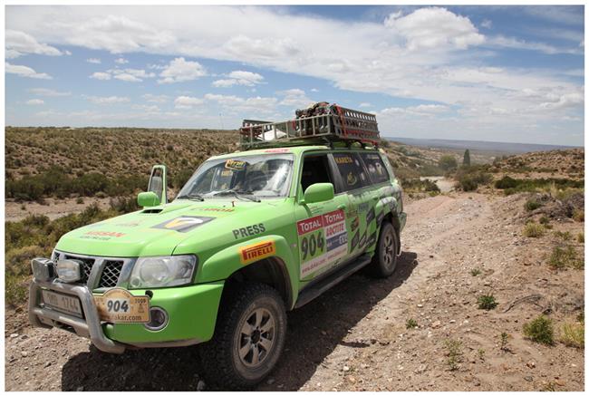 Vzpomínky na Dakar 2009 objektivem fotografů týmu  Marka Spáčila