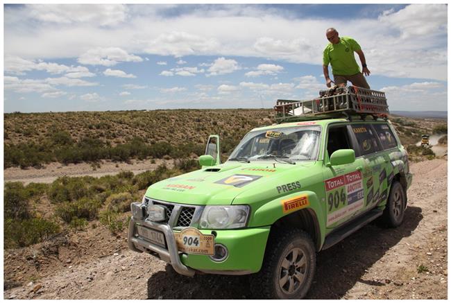 Vzpomínky na Dakar 2009 objektivem fotografů týmu  Marka Spáčila