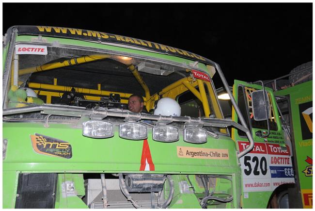 Vzpomínky na Dakar 2009 objektivem fotografů týmu  Marka Spáčila