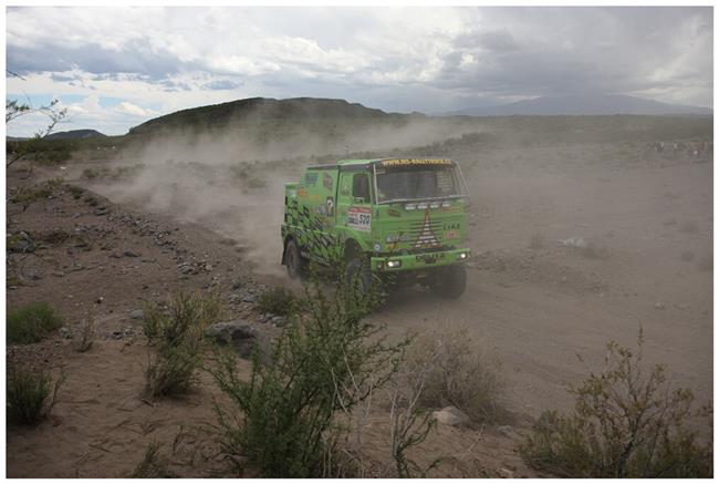 Vzpomínky na Dakar 2009 objektivem fotografů týmu  Marka Spáčila