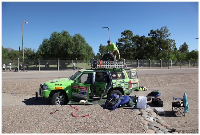 Vzpomnky na Dakar 2009 objektivem fotograf tmu  Marka Spila