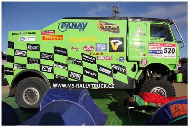 Vzpomnky na Dakar 2009 objektivem fotograf tmu  Marka Spila