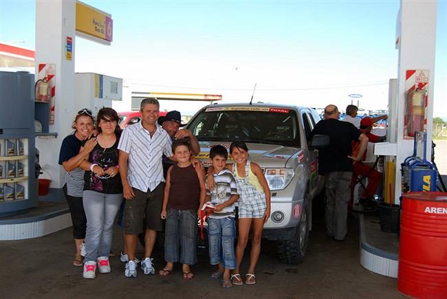 Dakar 2009: Loprais team v bivaku atd, foto tmu