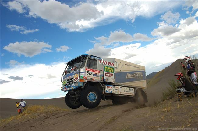 Dakar 2009 objektivem Martina Viďourka