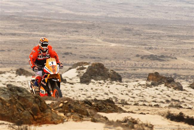 Dakar 2009 objektivem Martina Viourka podruh