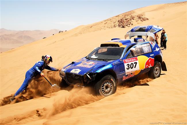 Dakar 2009 objektivem Martina Viďourka podruhé