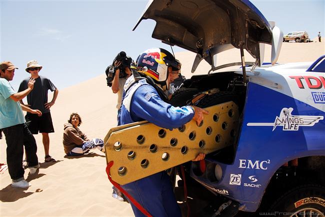Dakar 2009 objektivem Martina Viďourka podruhé
